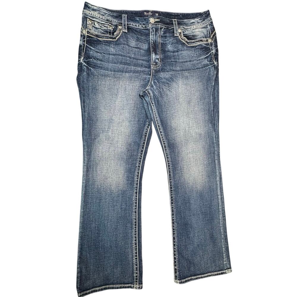 Miss Me Jeans Women’s Curvy Bootcut Size 36 E14VB367R